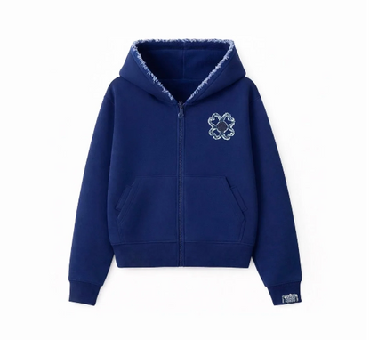 Venus Haven Zip Up Hoodie – Oversized Casual Streetwear Hoodie